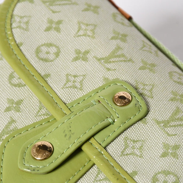 LOUIS VUITTON ルイヴィトン トゥルース マリーケイト M92935 ポーチ 小物入れ モノグラムミニ アップルグリーン 廃盤 美品 中古 4a007025
