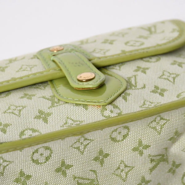 LOUIS VUITTON ルイヴィトン トゥルース マリーケイト M92935 ポーチ 小物入れ モノグラムミニ アップルグリーン 廃盤 美品 中古 4a007025