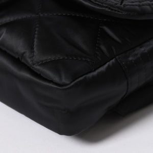 極美品 CHANEL シャネル スポーツライン ウエストバッグ 10番台 ココマーク ナイロン ブラック マットシルバー金具 中古 4a006984