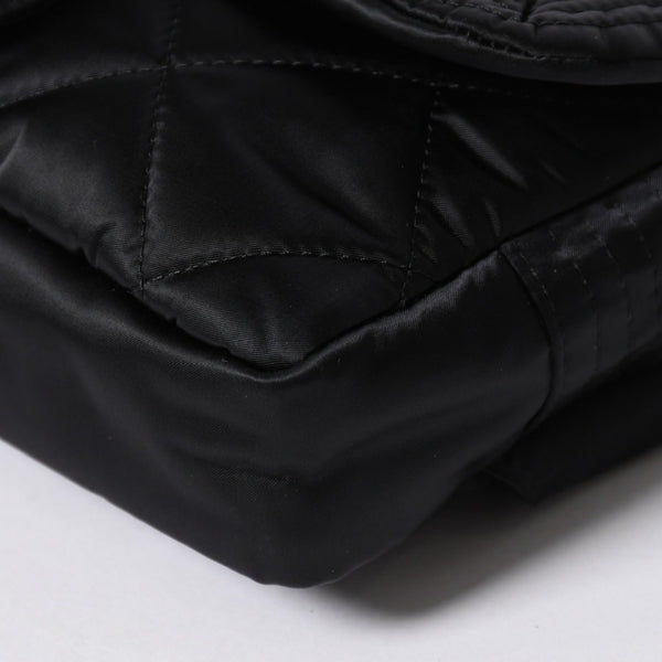 極美品 CHANEL シャネル スポーツライン ウエストバッグ 10番台 ココマーク ナイロン ブラック マットシルバー金具 中古 4a006984