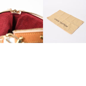 極美品 LOUIS VUITTON ルイヴィトン アクセサリーポーチ ポシェット・アクセソワール モノグラム ホワイト マルチカラー M92649 中古 4a006994