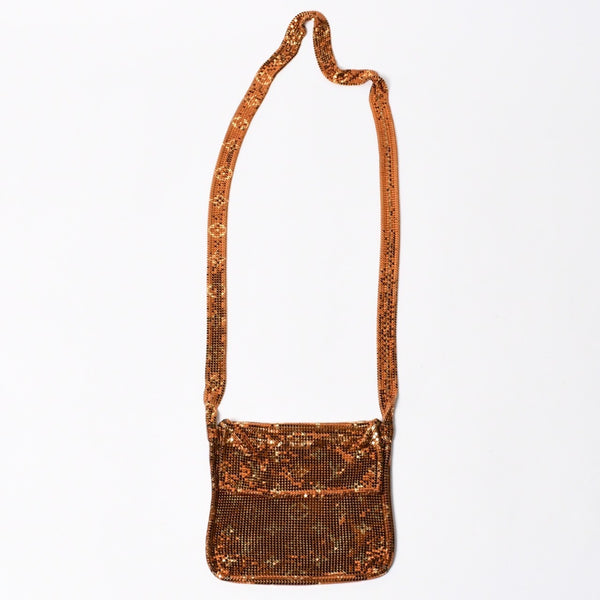 極美品 LOUIS VUITTON ルイヴィトン ショルダーバッグ モノグラム メッシュ フランシス ゴールド M92288 中古 4a006995