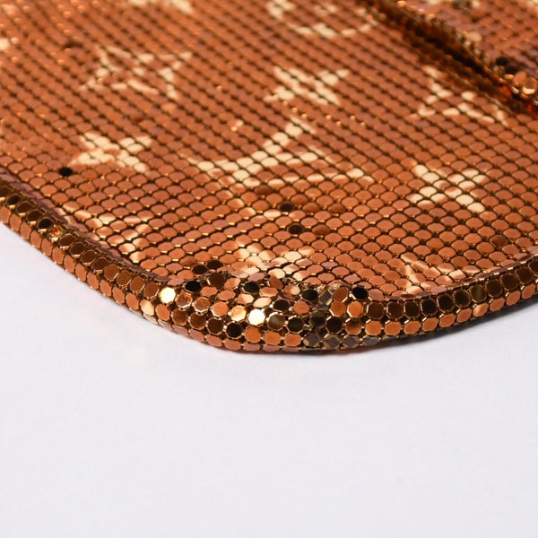 極美品 LOUIS VUITTON ルイヴィトン ショルダーバッグ モノグラム メッシュ フランシス ゴールド M92288 中古 4a006995