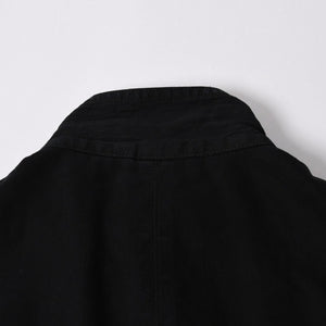 極美品 CHROME HEARTS クロムハーツ CHERRY BOMB チェリーボム クロスボールミリタリージャケット シルバー925 シルバー金具 サイズL ブラック 中古 4a007211