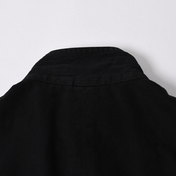 極美品 CHROME HEARTS クロムハーツ CHERRY BOMB チェリーボム クロスボールミリタリージャケット シルバー925 シルバー金具 サイズL ブラック 中古 4a007211