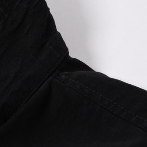 極美品 CHROME HEARTS クロムハーツ CHERRY BOMB チェリーボム クロスボールミリタリージャケット シルバー925 シルバー金具 サイズL ブラック 中古 4a007211