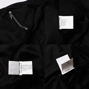 極美品 CHROME HEARTS クロムハーツ CHERRY BOMB チェリーボム クロスボールミリタリージャケット シルバー925 シルバー金具 サイズL ブラック 中古 4a007211