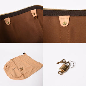 極美品 LOUIS VUITTON ルイヴィトン モノグラム キーポルバンドリエール50 ブラウン M41416 ボストンバッグ 中古 4a007000