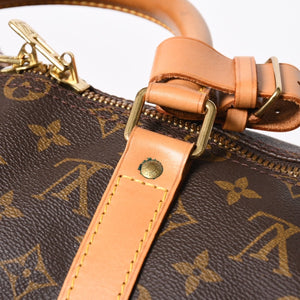 LOUIS VUITTON ルイヴィトン モノグラム キーポルバンドリエール50 ブラウン M41416 ボストンバッグ 美品 中古 4a006978