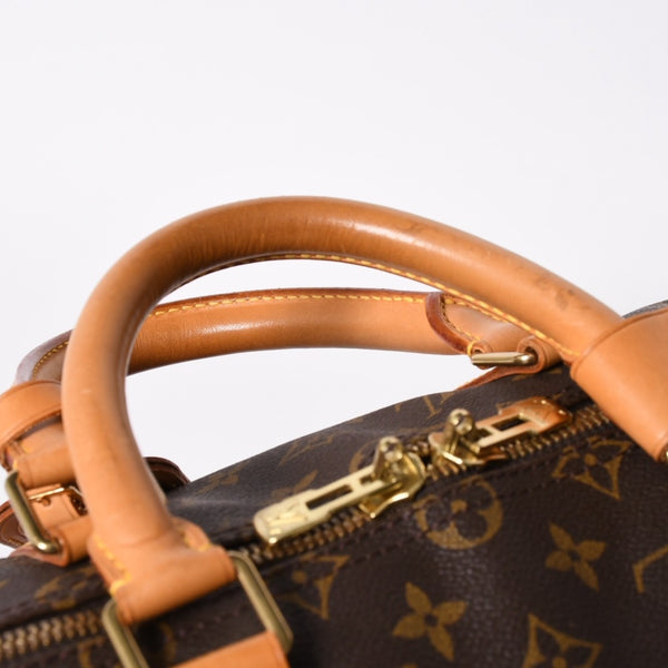 LOUIS VUITTON ルイヴィトン モノグラム キーポルバンドリエール50 ブラウン M41416 ボストンバッグ 美品 中古 4a006978