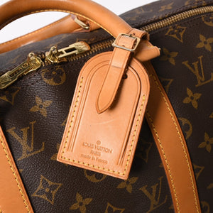 LOUIS VUITTON ルイヴィトン モノグラム キーポルバンドリエール50 ブラウン M41416 ボストンバッグ 美品 中古 4a006978