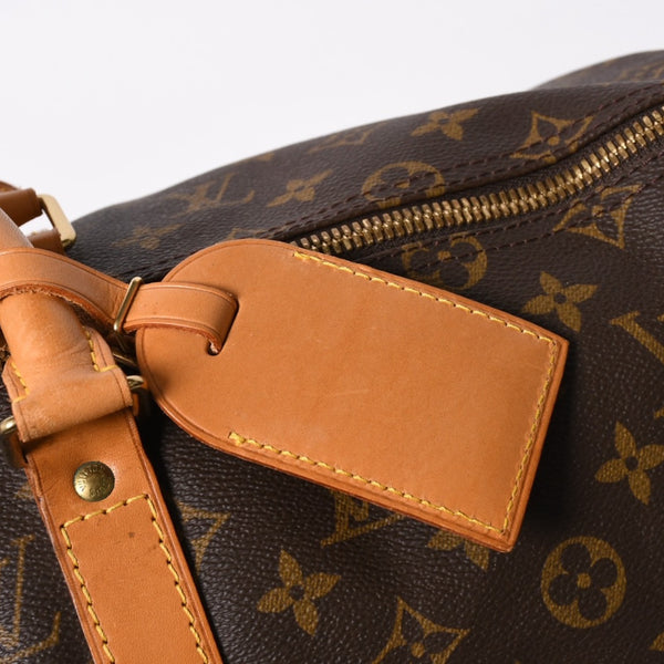LOUIS VUITTON ルイヴィトン モノグラム キーポルバンドリエール50 ブラウン M41416 ボストンバッグ 美品 中古 4a006978