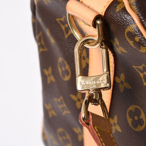 極美品 LOUIS VUITTON ルイヴィトン モノグラム キーポルバンドリエール50 ブラウン M41416 ボストンバッグ 中古 4a007000