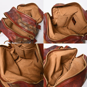 新品同様品 LOUIS VUITTON ルイヴィトン リチャードプリンス ジョークス マンクレイジー ハンドバッグ M95737 ルージュ ゴールド金具 中古 4a007547