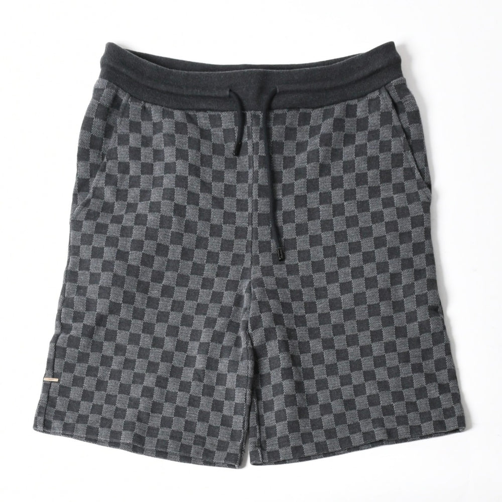 極美品 LOUIS VUITTON ルイヴィトン ショーツ ショートパンツ RM212Q D04 HLY51W サイズXS ダミエ グラフィット グレー 中古 4a007186