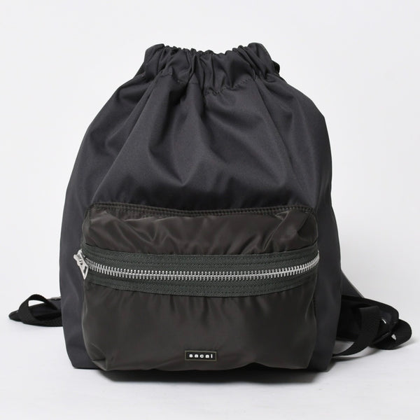 新品未使用 sacai サカイ Pocket Knapsack ポケット ナップサック リュック バックパック 26-01169S カーキ 中古 4a007473