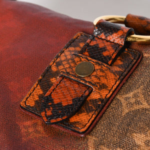 新品同様品 LOUIS VUITTON ルイヴィトン リチャードプリンス ジョークス マンクレイジー ハンドバッグ M95737 ルージュ ゴールド金具 中古 4a007547
