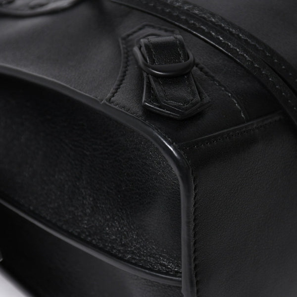 極美品 BALENCIAGA バレンシアガ 2WAY ハンドバッグ ショルダーバッグ ネオ クラシック シティXS 696495 ブラック シルバー金具 中古 4a007018