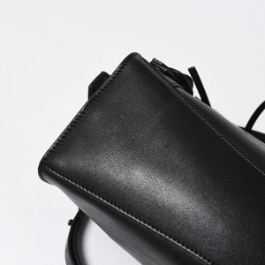 極美品 BALENCIAGA バレンシアガ 2WAY ハンドバッグ ショルダーバッグ ネオ クラシック シティXS 696495 ブラック シルバー金具 中古 4a007018