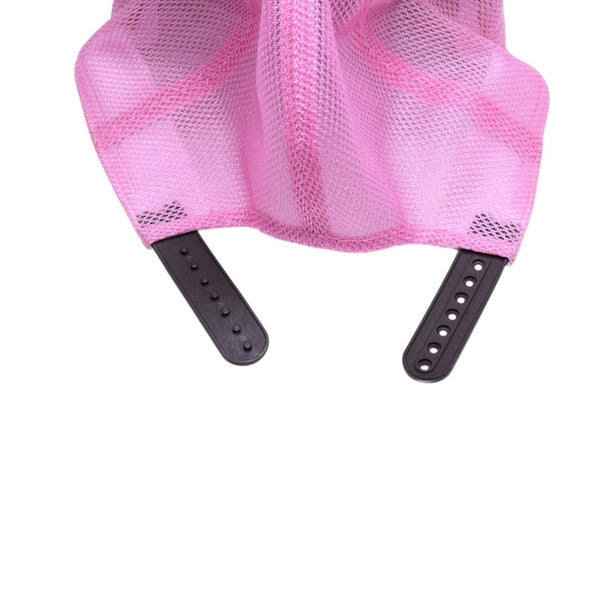 極美品 A BATHING APE アベイシングエイプ メッシュ キャップ ベイプスター ブラウン ピンク 中古 4a007030