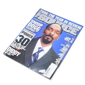THE SOURCE MAGAZINE ザソースマガジン 2007年 1月 SNOOP DOGG スヌープドッグ 表紙 HIP HOP ヒップホップ 雑誌 美品 中古 4a007373