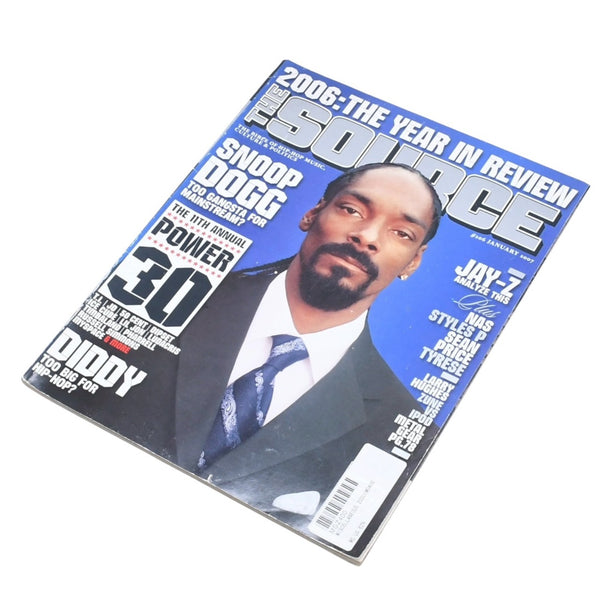 THE SOURCE MAGAZINE ザソースマガジン 2007年 1月 SNOOP DOGG スヌープドッグ 表紙 HIP HOP ヒップホップ 雑誌 美品 中古 4a007373