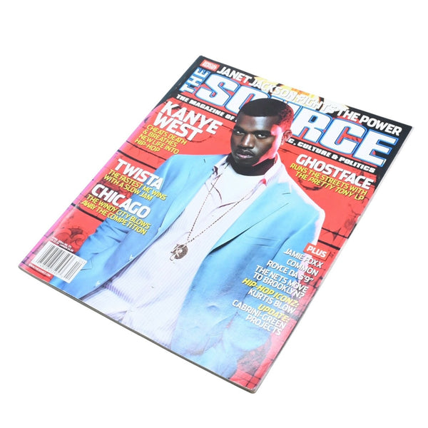 THE SOURCE MAGAZINE ザソースマガジン Kanye West カニエウェスト 2004年 4月 HIP HOP ヒップホップ 雑誌 美品 中古 4a007376