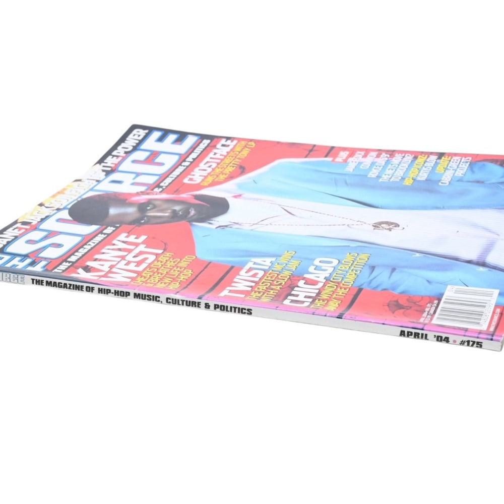 THE SOURCE MAGAZINE ザソースマガジン Kanye West カニエウェスト 2004年 4月 HIP HOP ヒップホップ 雑誌 美品 中古 4a007376