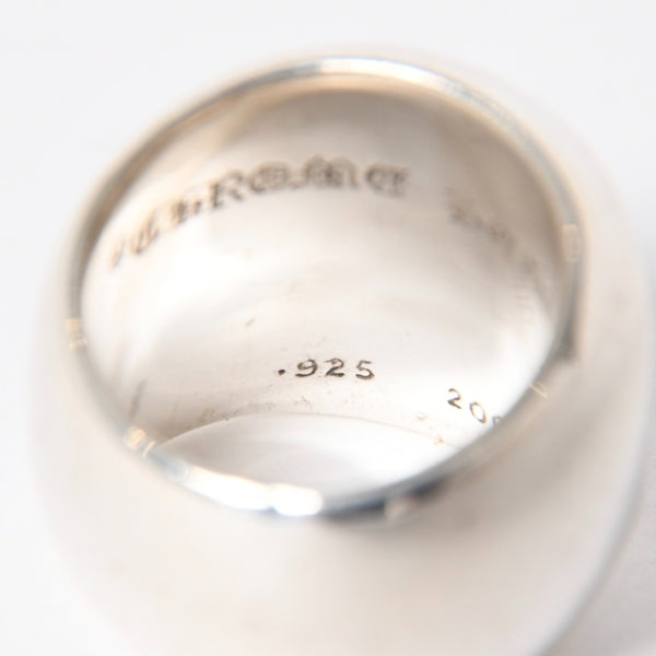 CHROME HEARTS クロムハーツ クラシック オーバルスター リング サイズ18.5号 重量約40.84号 指輪 ダビデスター アラベスク アクセサリー シルバー925 美品 中古 4a007045