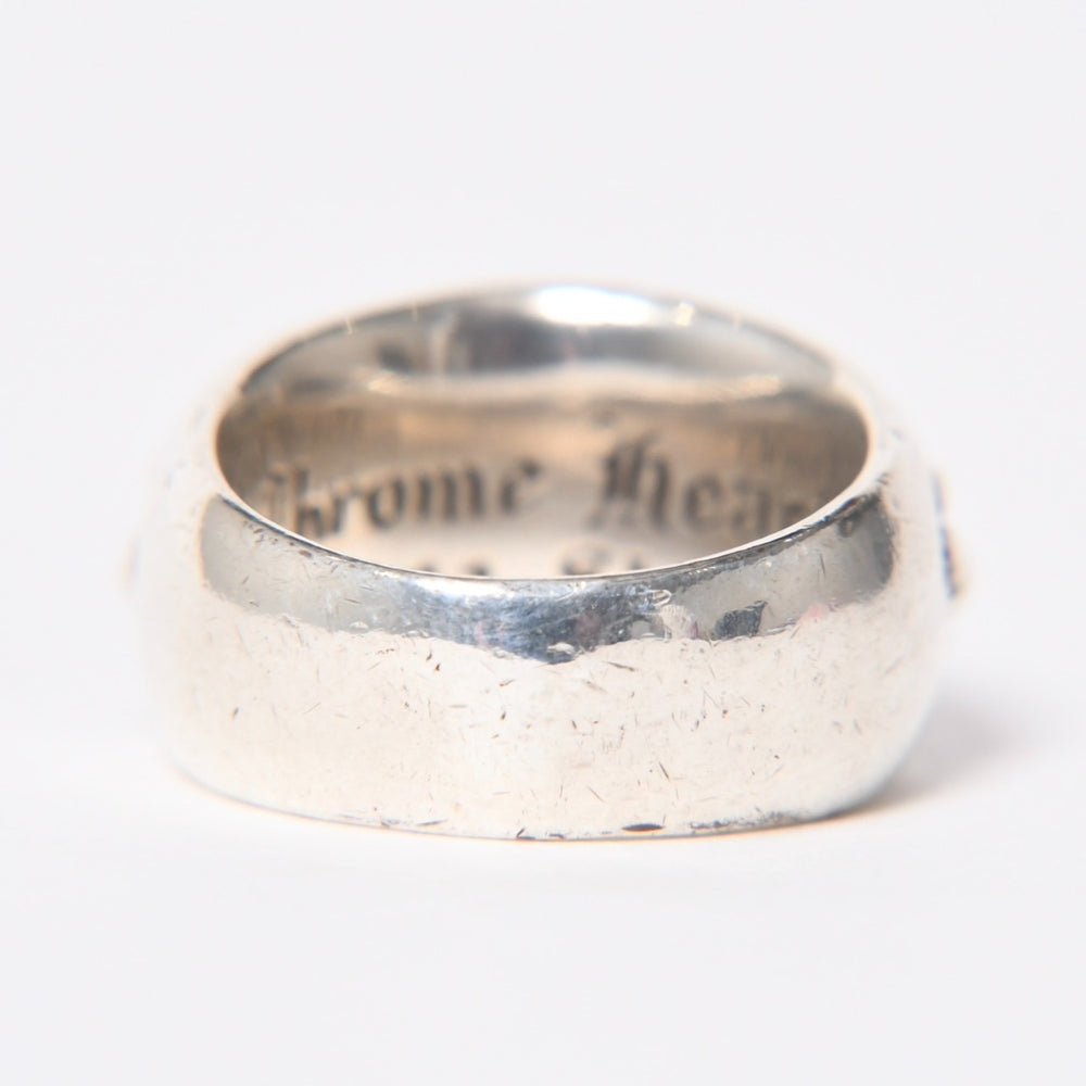 CHROME HEARTS クロムハーツ フローラルクロス リング サイズ16.5号 重量約17.20g 指輪 フローラル クロス アクセサリー シルバー925 美品 中古 4a007040
