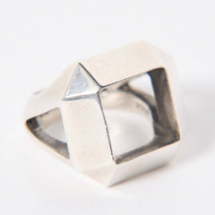 CHROME HEARTS クロムハーツ 指輪 リング Gareth Pugh ガレス ピュー コラボ GP VOID 重量約14.07g 11号 シルバー シルバー925 美品 中古 4a007041