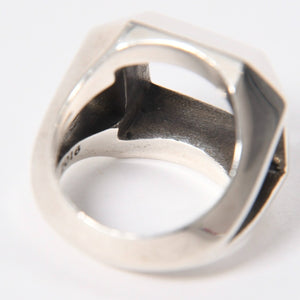CHROME HEARTS クロムハーツ 指輪 リング Gareth Pugh ガレス ピュー コラボ GP VOID 重量約14.07g 11号 シルバー シルバー925 美品 中古 4a007041