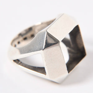 CHROME HEARTS クロムハーツ 指輪 リング Gareth Pugh ガレス ピュー コラボ GP VOID 重量約14.07g 11号 シルバー シルバー925 美品 中古 4a007041