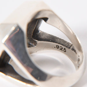 CHROME HEARTS クロムハーツ 指輪 リング Gareth Pugh ガレス ピュー コラボ GP VOID 重量約14.07g 11号 シルバー シルバー925 美品 中古 4a007041
