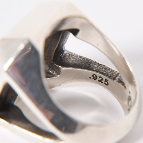 CHROME HEARTS クロムハーツ 指輪 リング Gareth Pugh ガレス ピュー コラボ GP VOID 重量約14.07g 11号 シルバー シルバー925 美品 中古 4a007041