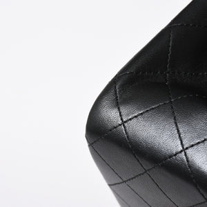 CHANEL シャネル ミニマトラッセ16 Sフラップ Sチェーンショルダーバッグ 31番台 ココマーク ラムスキン ブラック 中古 4a007109