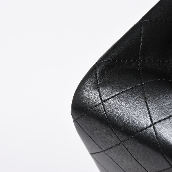 CHANEL シャネル ミニマトラッセ16 Sフラップ Sチェーンショルダーバッグ 31番台 ココマーク ラムスキン ブラック 中古 4a007109