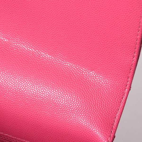 新品同様 CHANEL シャネル ココハンドルXXS 2WAYハンドバッグ ショルダー ランダム AS2215 キャビアスキン ピンク 中古 4a006932