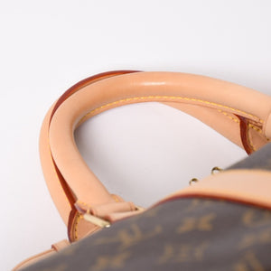 新品同様 LOUIS VUITTON ルイヴィトン キーポル50 ボストンバッグ M41426 PVC レザー モノグラム FL0053 ゴールド金具 中古 4a007117