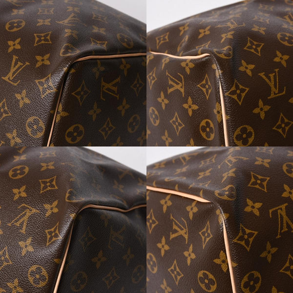 新品同様 LOUIS VUITTON ルイヴィトン キーポル50 ボストンバッグ M41426 PVC レザー モノグラム FL0053 ゴールド金具 中古 4a007117