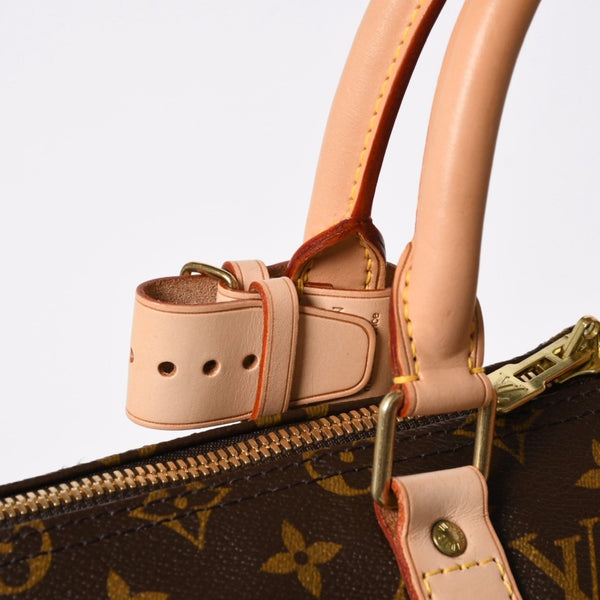 新品同様 LOUIS VUITTON ルイヴィトン キーポル50 ボストンバッグ M41426 PVC レザー モノグラム FL0053 ゴールド金具 中古 4a007117