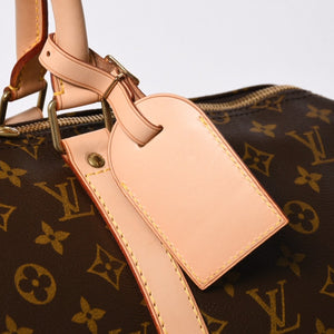 新品同様 LOUIS VUITTON ルイヴィトン キーポル50 ボストンバッグ M41426 PVC レザー モノグラム FL0053 ゴールド金具 中古 4a007117
