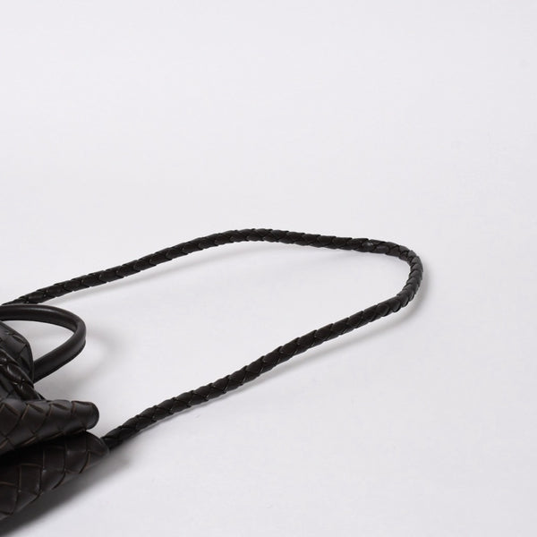 新品同様品 BOTTEGAVENETA ボッテガヴェネタ アンディアーモ ハンドバッグ ショルダーバッグ 766014 イントレチャート 中古 4a006947