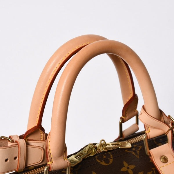 新品同様 LOUIS VUITTON ルイヴィトン キーポル50 ボストンバッグ M41426 PVC レザー モノグラム FL0053 ゴールド金具 中古 4a007117