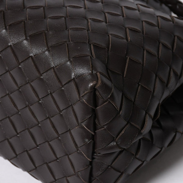 新品同様品 BOTTEGAVENETA ボッテガヴェネタ アンディアーモ ハンドバッグ ショルダーバッグ 766014 イントレチャート 中古 4a006947