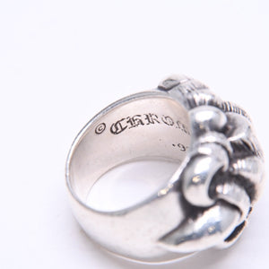 CHROME HEARTS クロムハーツ BIG CLAW RING ビッグクロー リング 指輪 重量約36.93g サイズ16.5号 925刻印 シルバー925 美品 中古 4a007131