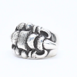 CHROME HEARTS クロムハーツ BIG CLAW RING ビッグクロー リング 指輪 重量約36.93g サイズ16.5号 925刻印 シルバー925 美品 中古 4a007131