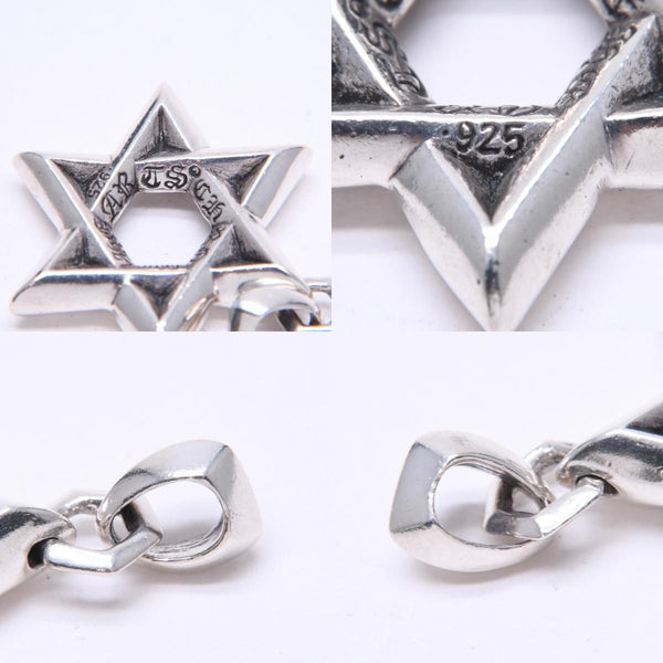 CHROME HEARTS クロムハーツ PENDANT STAR OF DAVID LG ラージ スターオブダビデ ペンダント 重量約33.71g シルバー925 美品 中古 4a007127