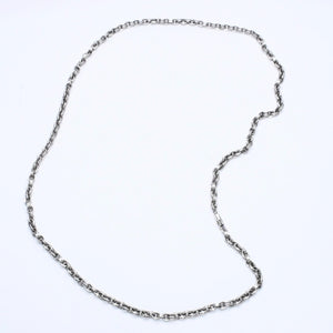 極美品 CHROME HEARTS クロムハーツ PAPER CHAIN 30INCH ペーパーチェーン ネックレス 30インチ 重量約56.01g シルバー925 中古 4a007133