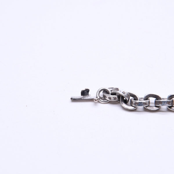 極美品 CHROME HEARTS クロムハーツ PAPER CHAIN 30INCH ペーパーチェーン ネックレス 30インチ 重量約56.01g シルバー925 中古 4a007133